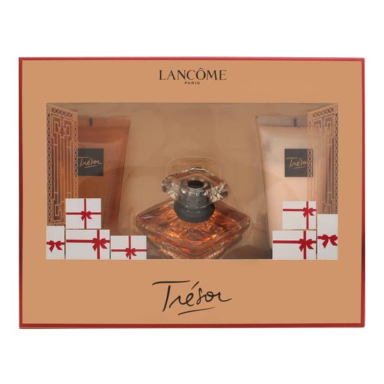 Lancôme Trésor Gift Set 30ml Eau De Parfum + 50ml Body Lotion + 2ml Mascara
