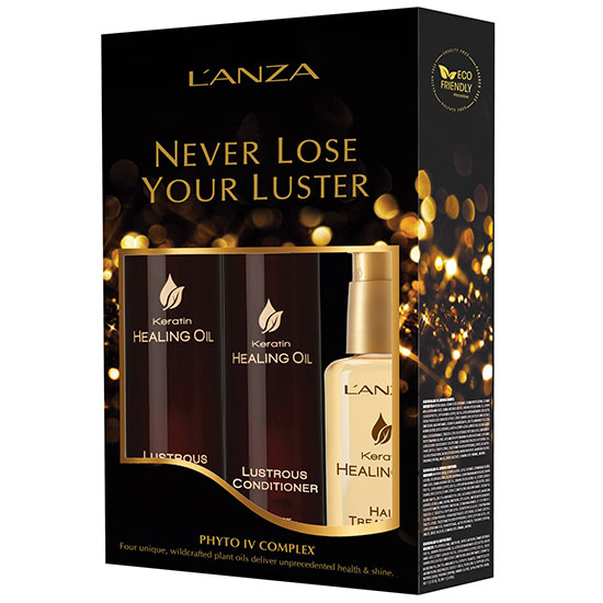 L'Anza Christmas 2019 Keratin Healing Oil Holiday Trio