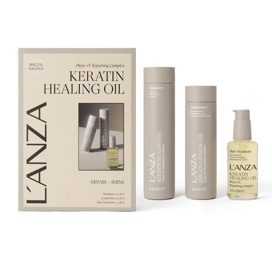 L'Anza Keratin Healing Oil Gift Set