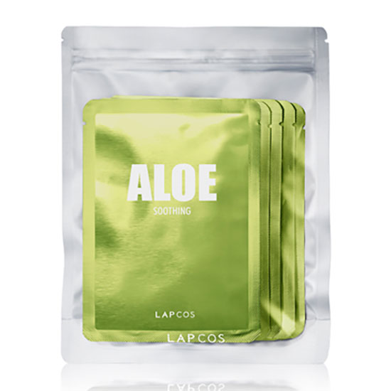 LAPCOS Aloe Face Mask 5 Pack