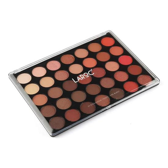 LaRoc 35 Colour Eyeshadow Palette Fire Burst