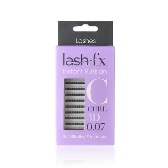 Lash FX 3d Russian Lashes C Curl 11mm