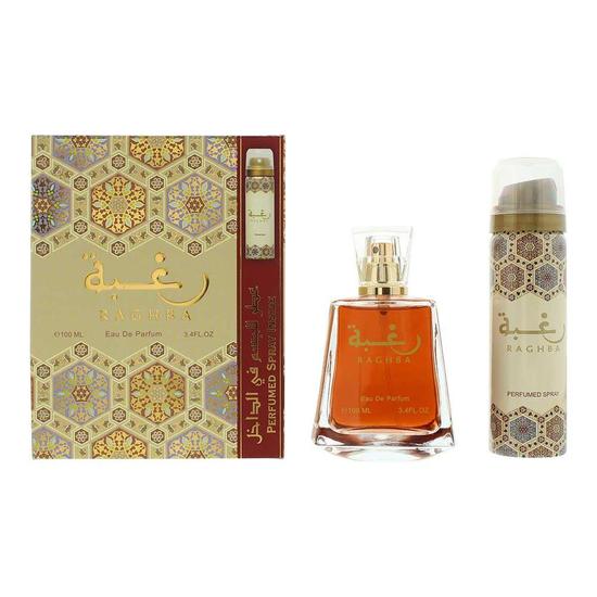Lattafa Raghba Eau De Parfum Gift Set