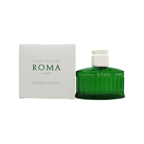 Laura Biagiotti Roma Uomo Green Swing Eau De Toilette 75ml