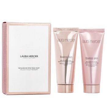 Laura Mercier Infusion De Rose Mask Duet Set 2x 75g