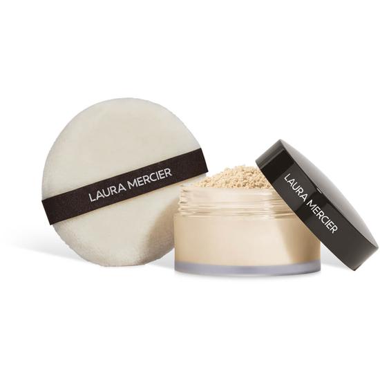 Laura Mercier Set To Perfect Translucent Loose Setting Powder & Puff Set Translucent