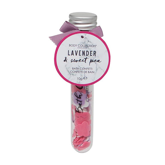 Body Collection Lavender Bath Confetti Tubes 10g