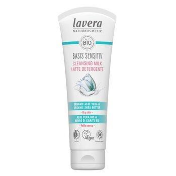 Lavera Basis Sensitiv Cleansing Milk Organic Aloe Vera & Organic Shea Butter 125ml