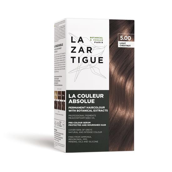 LAZARTIGUE  LA COULEUR ABSOLUE Permanent Hair Colour 5.00 LIGHT CHESTNUT