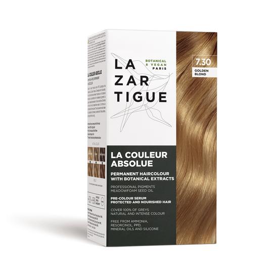 LAZARTIGUE  LA COULEUR ABSOLUE Permanent Hair Colour 7.30 GOLDEN
