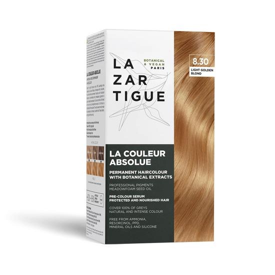 LAZARTIGUE LA COULEUR ABSOLUE Permanent Hair Colour 8.30 GOLDEN