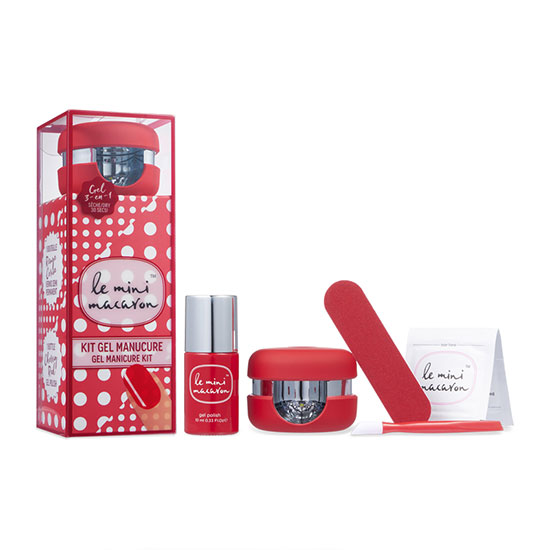 Le Mini Macaron Gel Manicure Kit - Midnight Blueberry