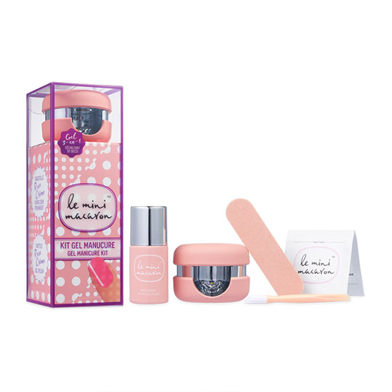 Le Mini Macaron Gel Manicure Kit - Midnight Blueberry