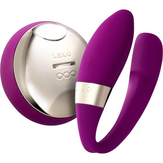 Lelo Tiani 2 Remote Control Couples Massager Deep Rose