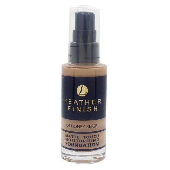 Lentheric Feather Finish Matte Touch Moisturising Foundation Honey Beige 04
