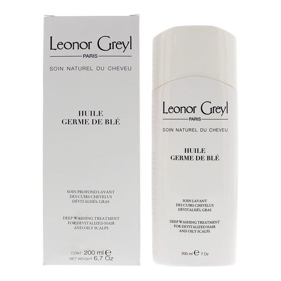 Leonor Greyl Greyl Huile Germe De Ble Deep Washing Treatment For Devitalized & Oily Scalps 200ml