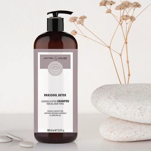 Leyton House Rhassoul Detox Shampoo 1ltr