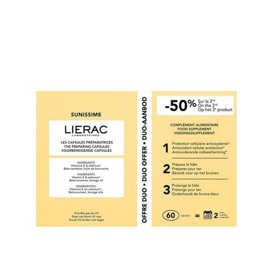 Lierac Sunissime Tanning Capsules Food Supplement x60