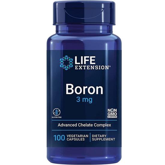 Life Extension Boron 3mg Vegicaps 100 Vegicaps