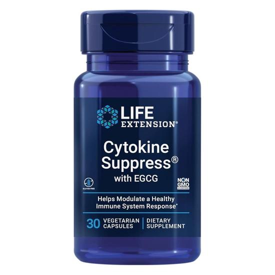 Life Extension Cytokine Suppress With EGCG