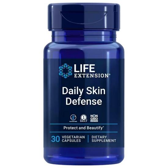 Life Extension Daily Skin Defence Capsules 30 Capsules