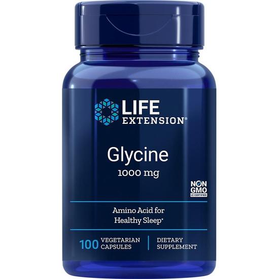 Life Extension Glycine 1000mg Vegicaps 100 Vegicaps