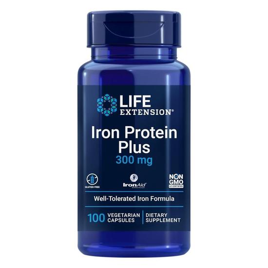 Life Extension Iron Protein Plus 300mg