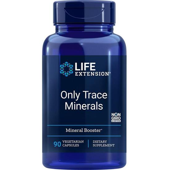 Life Extension Only Trace Minerals Vegicaps 90 Vegicaps