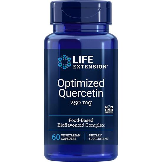 Life Extension Optimised Quercetin 250mg Vegicaps 60 Vegicaps