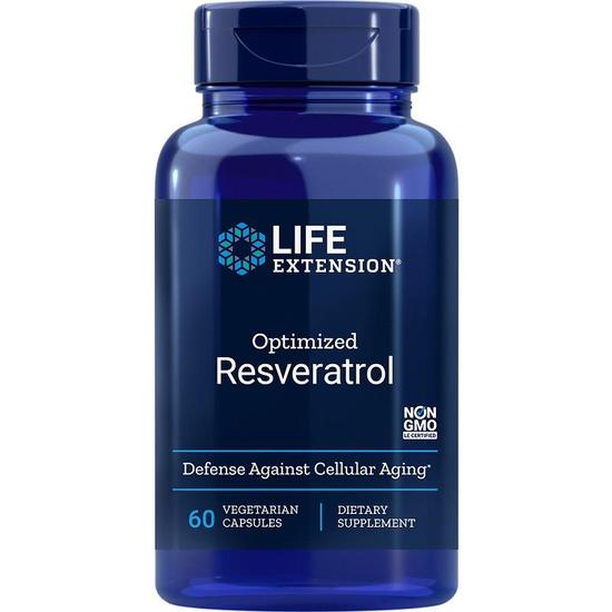 Life Extension Optimised Resveratrol Vegicaps 60 Vegicaps