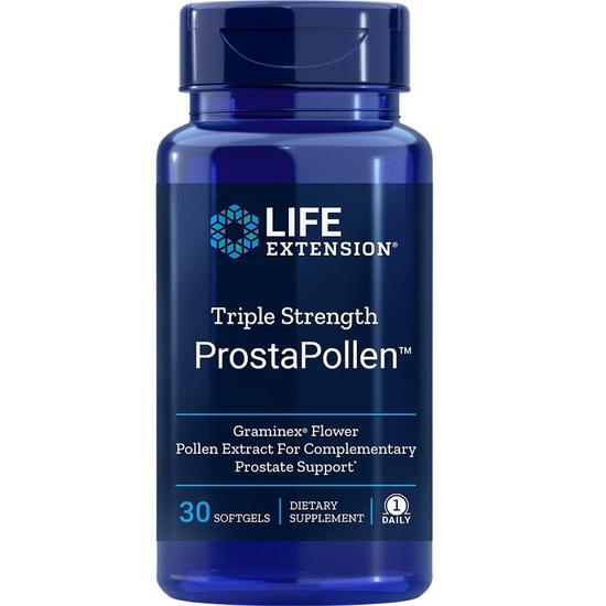 Life Extension ProstaPollen Triple Strength Softgels 30 Softgels