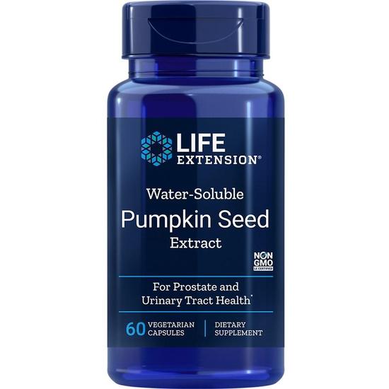 Life Extension Pumpkin Seed Extract Water-Soluble Vegicaps 60 Vegicaps