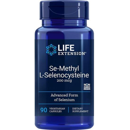 Life Extension Se-Methyl L-Selenocysteine 200mcg Vegicaps 90 Vegicaps