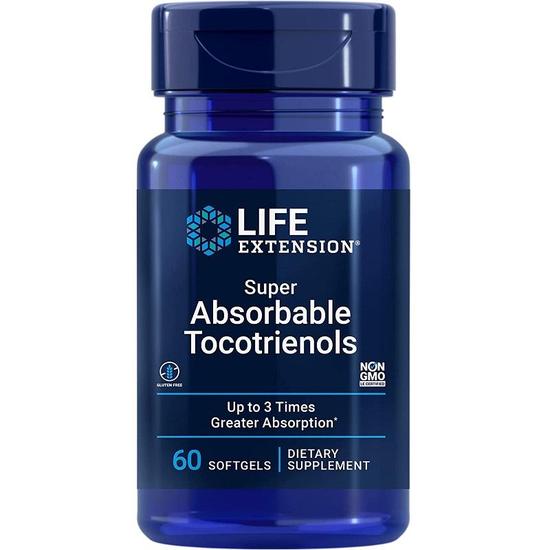 Life Extension Super Absorbable Tocotrienols Softgels 60 Softgels