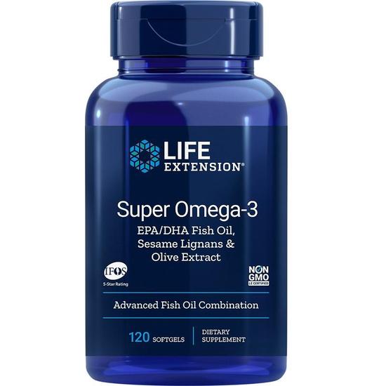 Life Extension Super Omega-3 Softgels 120 Softgels
