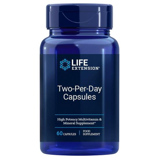 Life Extension Two-Per-Day Capsules 60 Capsules