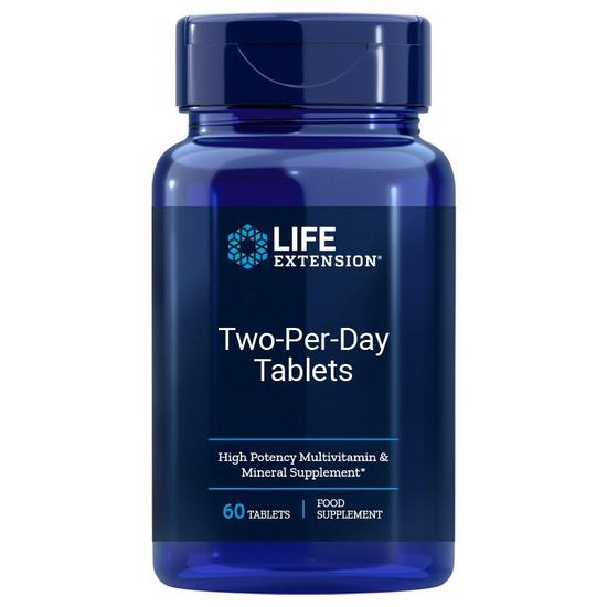 Life Extension Two-Per-Day Tablets 60 Tablets