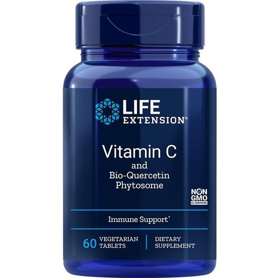 Life Extension Vitamin C & Bio-Quercetin Phytosome Vegitabs 60