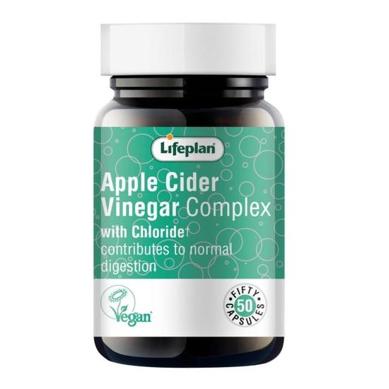 Lifeplan Apple Cider Vinegar Complex Capsules 50 Capsules