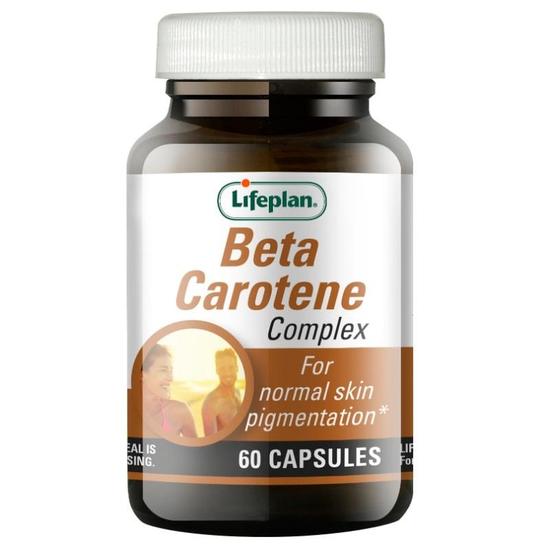 Lifeplan Beta Carotene Complex Capsules 60 Capsules