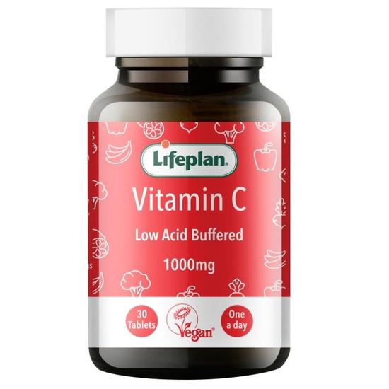 Lifeplan Buffered Vitamin C 1000mg Tablets 30 Tablets