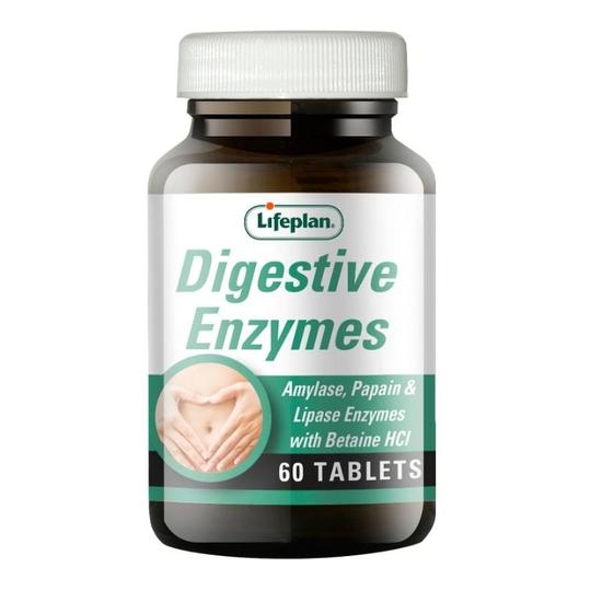 Lifeplan Digestive Enzymes Tablets 60 Tablets