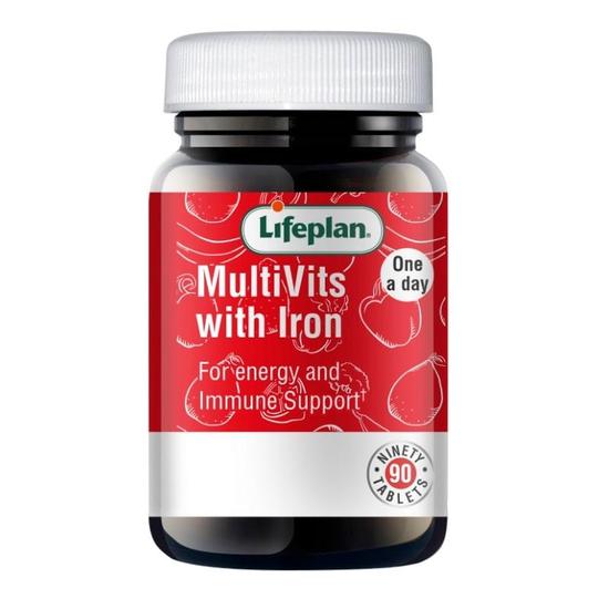 Lifeplan Multivitamins With Iron Tablets 90 Tablets