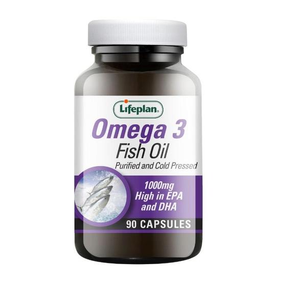 Lifeplan Omega 3 Fish Oil Capsules 90 Capsules