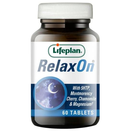 Lifeplan RelaxOn With 5-HTP Tablets 60 Tablets