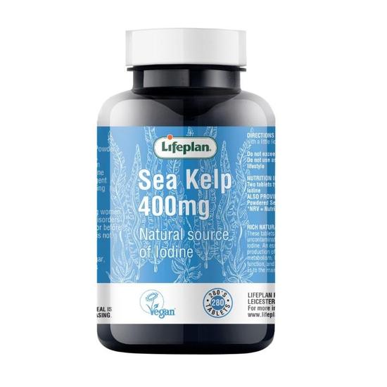Lifeplan Sea Kelp 400mg Tablets 280 Tablets