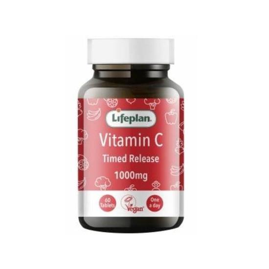 Lifeplan Vitamin C Timed Release 1000mg Tablets 60 Tablets