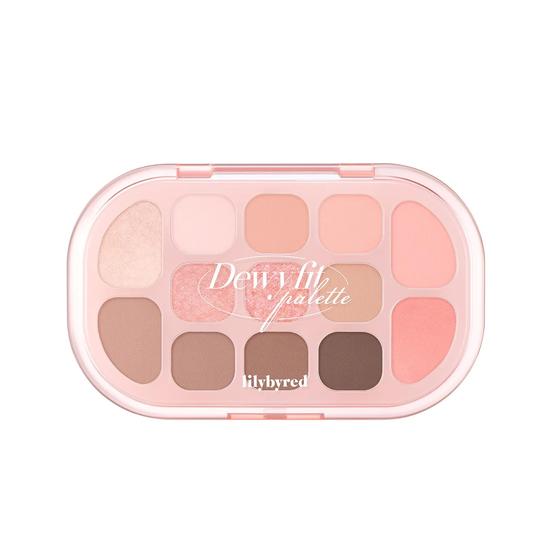 Lilybyred Dewy Fit Palette 01 Peach Cream