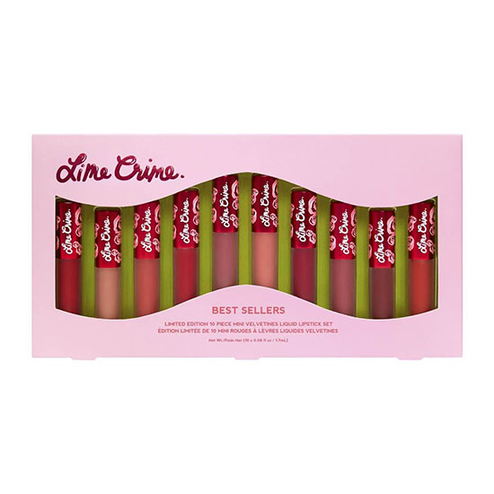 Lime Crime Best Sellers 10 Piece Set