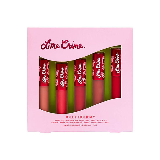 Lime Crime Jolly Holiday 5 Piece Set